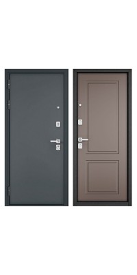 PREMIER MP (Черный муар металлик, МДФ Эмаль каппучино 10BD-1) 2050х960 левая