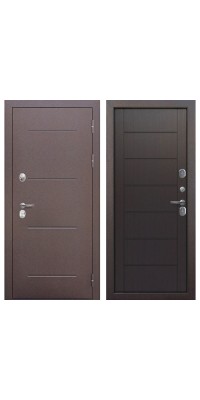 Дверь мет.ISOTERMA 11 см МЕДНЫЙ АНТИК/ТЕМНЫЙ КИПАРИС 960 правая _КЛИМАТИЧЕСКАЯ г.Йошкар-Ола