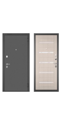 NORMA MP (Антрацит букле, МДФ Бьянко ларче Е-142 Lakobel White) 2050х960 правая