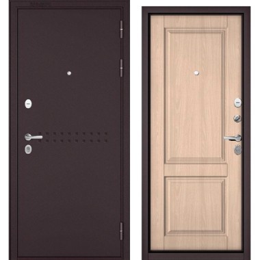 MASSIV MP (Шоколад букле (порог),R-4, МДФ Ясень ривьера крем 9SD-1) 2050х860 прав 77кг